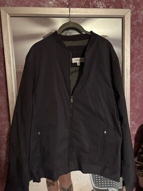 Calvin Klein Men's Dark Navy Bomber Jacket